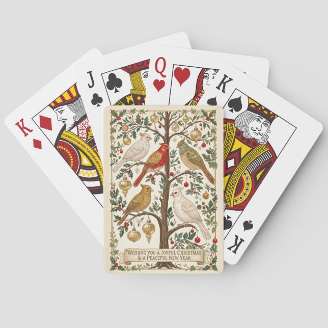 Jeu De Cartes Une Symphonie d'Ailes d'Hiver (dos)