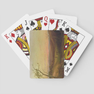 Jeu De Cartes Une vue d'Adélaïde au coucher du soleil