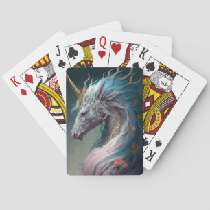 Jeu De Cartes Unicorn Dragon Imaginaire Art