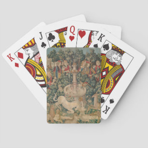 Jeu De Cartes Unicorn est trouvé, Tapisserie médiévale