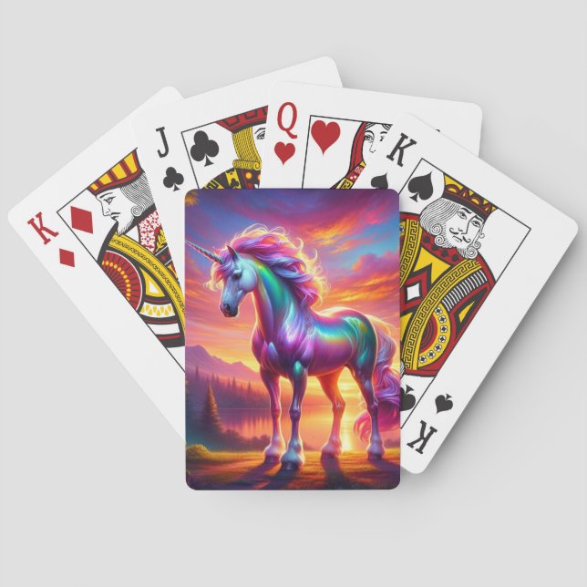 Jeu De Cartes Unicorne (dos)
