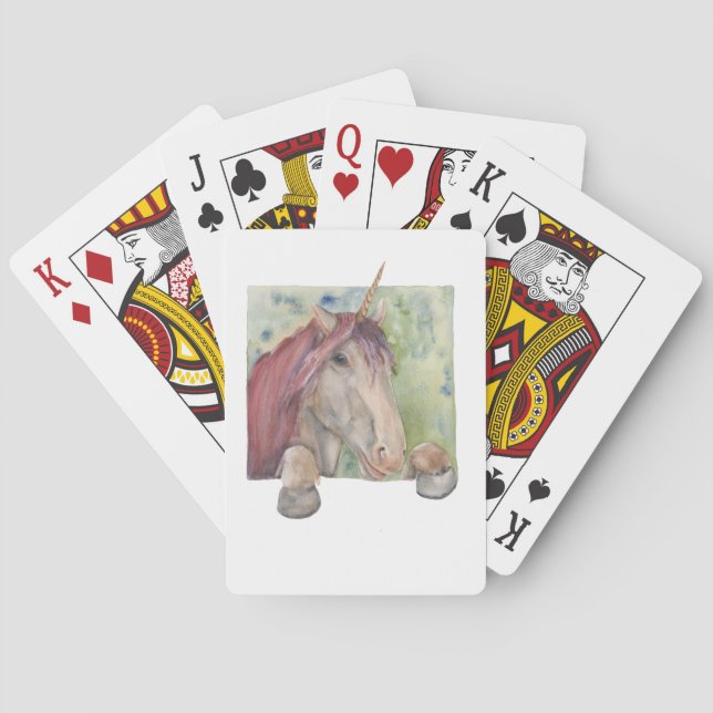 Jeu De Cartes Unicorne (dos)