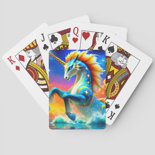 Jeu De Cartes Unicorne (dos)