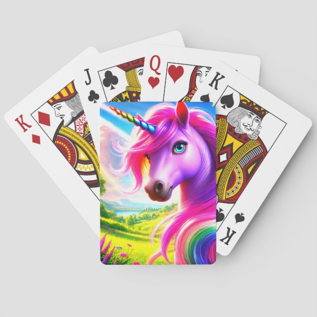 Jeu De Cartes Unicorne (dos)