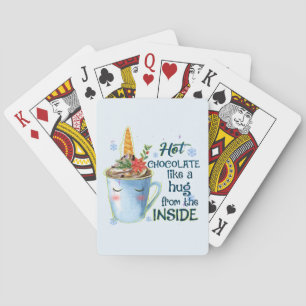 Jeu De Cartes Unicorne au chocolat chaud Cosy Unicorn Winter