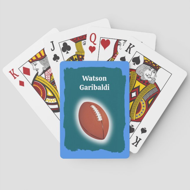 Jeu de cartes unique pour fan de football  (dos)