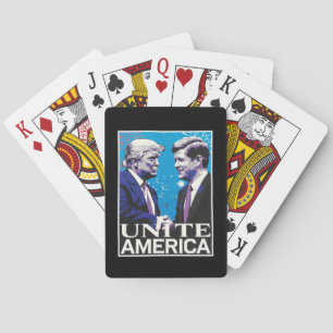 Jeu De Cartes Unir l'Amérique Icône Trump 