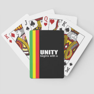 Jeu De Cartes Unité afro-américaine