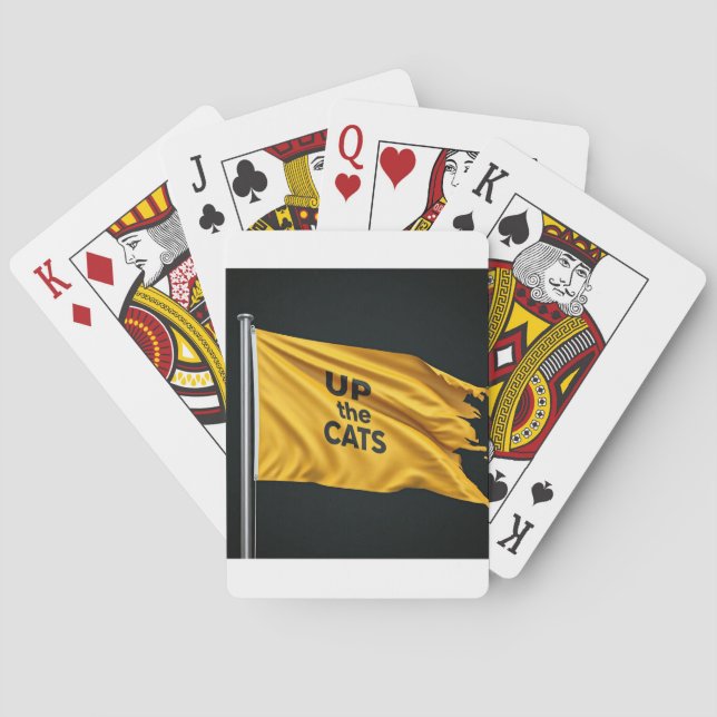 Jeu De Cartes Up Cats Poker jouer aux cartes (dos)