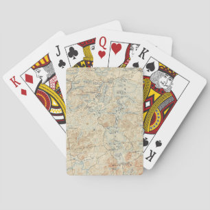 Jeu De Cartes Upper Saranac Lake Détail de l'ancienne carte topo
