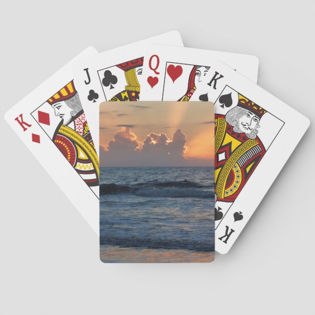 Jeu De Cartes USA, Géorgie, Tybee Island, Tybee Island Beach (dos)