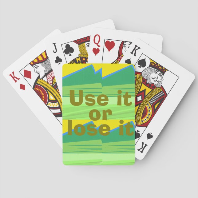 Jeu De Cartes Use it or Lose it Christmas Gift (dos)
