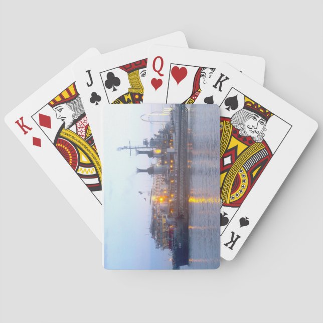 Jeu De Cartes USS KIDD Jouer aux cartes (dos)
