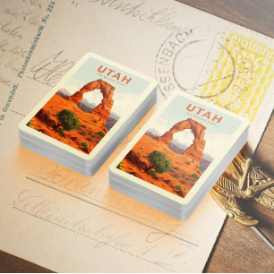 Jeu De Cartes Utah vintage