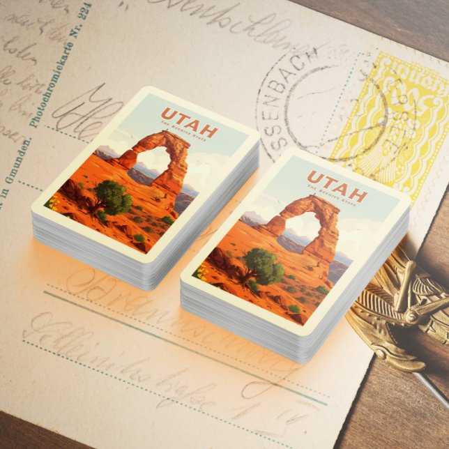 Jeu De Cartes Utah vintage (Créateur téléchargé)