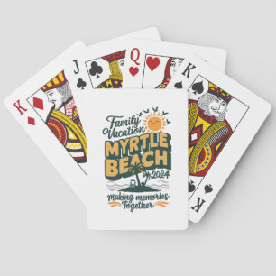 Jeu De Cartes Vacances en famille Myrtle Beach 2024 Faire des so