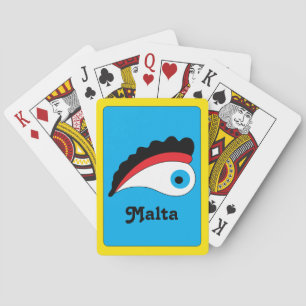 Jeu De Cartes Vacances maltaises   Malte Bateau de pêche Lucky E