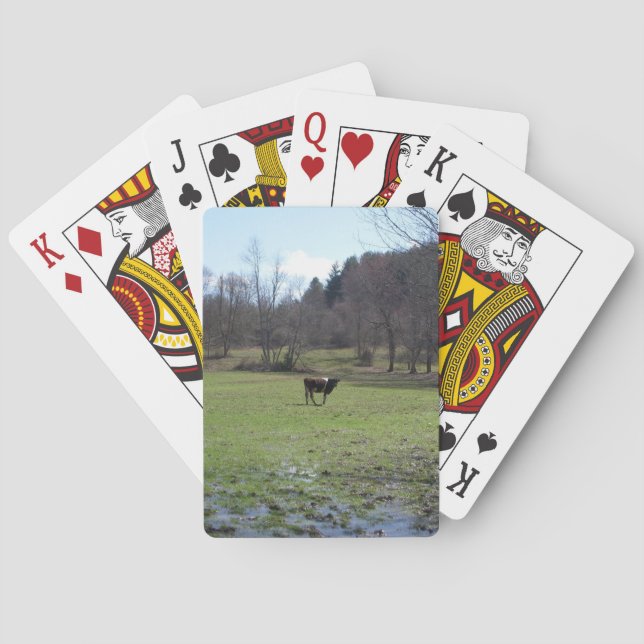 Jeu De Cartes Vache solitaire (dos)