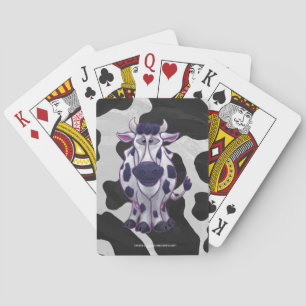 Jeu De Cartes Vache Wild Me Noir et Blanc