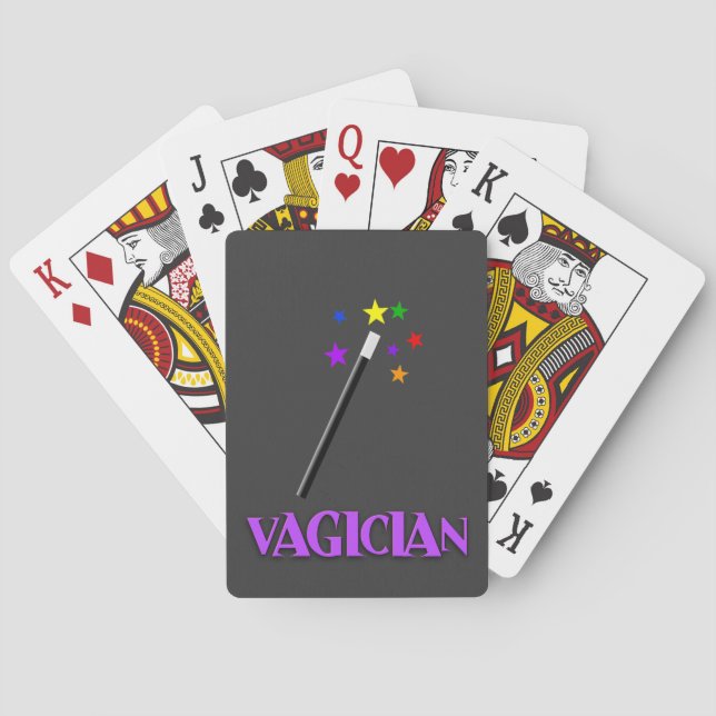Jeu De Cartes Vagician (dos)