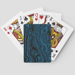 Jeu De Cartes Vagues Abstraites Jouer des cartes - Vos couleurs