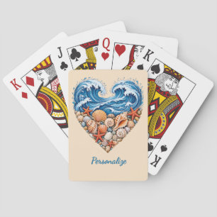 Jeu De Cartes Vagues et Coquillages du Cœur de l'Océan – Personn