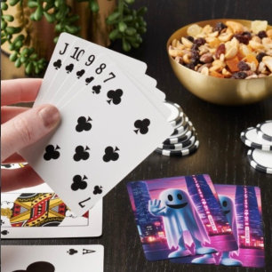 Jeu De Cartes Vagues et lumières urbaines