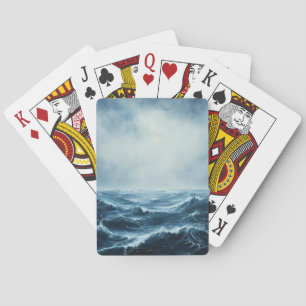 Jeu De Cartes Vagues océaniques des mers dures