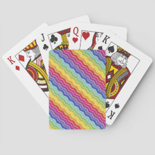 Jeu De Cartes Vagues vibrantes de couleur