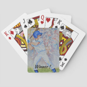 Jeu De Cartes Vainqueur BASEBALL BATTER JOUER CARTES