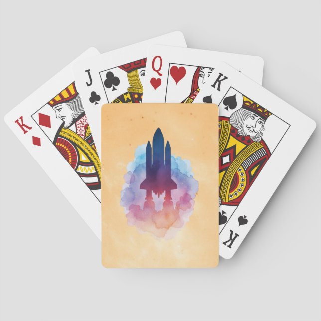 Jeu De Cartes Vaisseau spatial (dos)