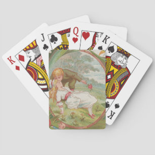 Jeu De Cartes Valentine douce et innocente vintage, Kate Greenwa