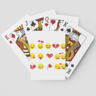 Jeu De Cartes Valentine Emojis