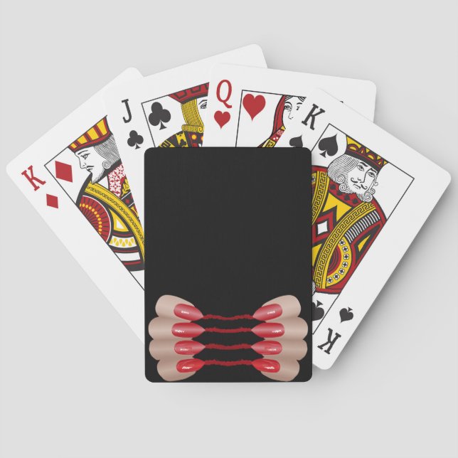 Jeu De Cartes Vampire finger V.2 (dos)