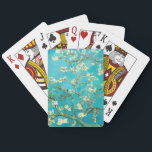 Jeu De Cartes VAN GOGH Fleurs d'amandes<br><div class="desc">"van gogh",  vincent,  "fleurs d'amandes",  fleurs,  "peinture célèbre",  vintage,  "art fin",  floral,  bleu</div>