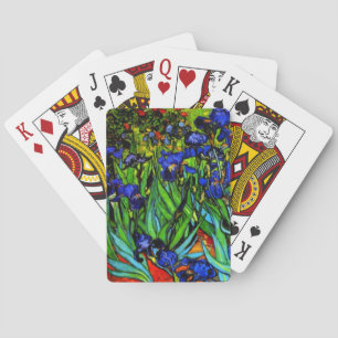 Jeu De Cartes Van Gogh peinture, Irises,