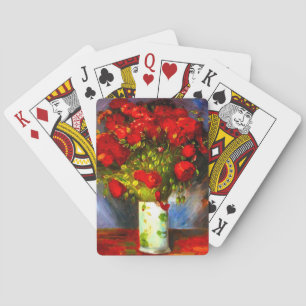 Jeu De Cartes Van Gogh Red Poppies
