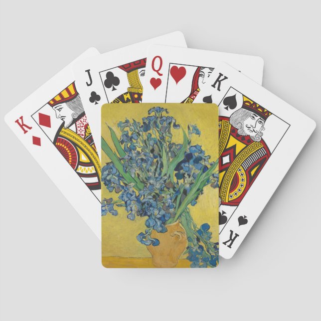 Jeu De Cartes Van Gogh Vase avec l'impressionnisme classique d'I (dos)