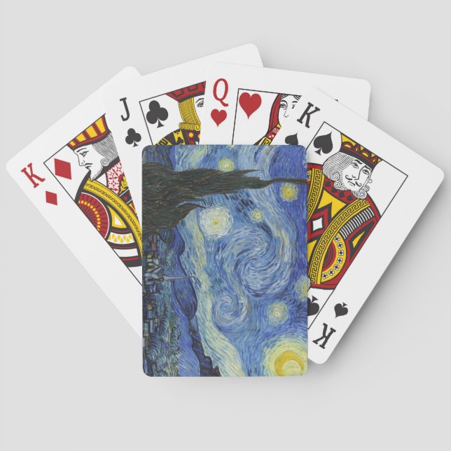 Jeu De Cartes Van Gogh's Starry Night (dos)