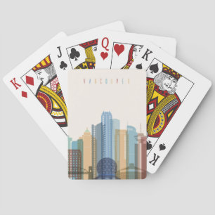 Jeu De Cartes Vancouver Skyline