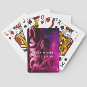 Jeu De Cartes Vape Shop Fumer Black Business