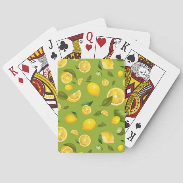Jeu De Cartes Variété de citron 8 (dos)