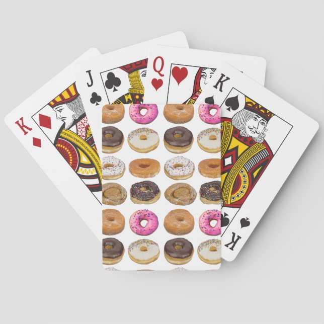 Jeu De Cartes Variété de noix de Doughnut de Donut Lover (dos)