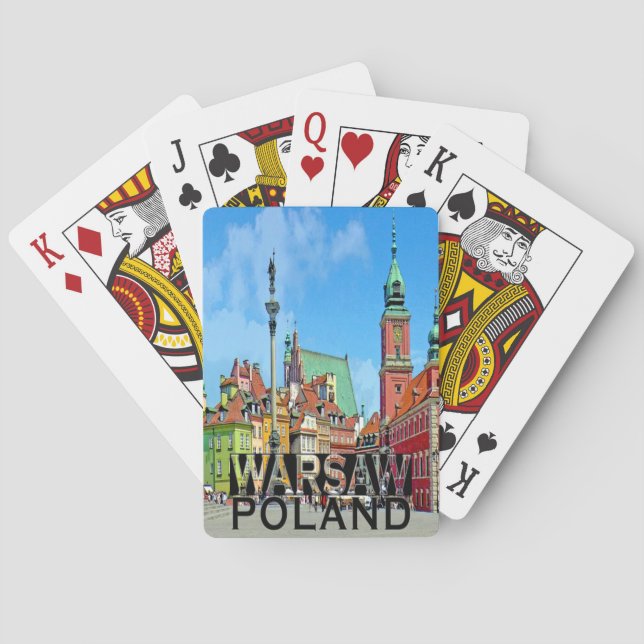 Jeu De Cartes Varsovie (dos)