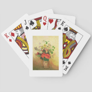 Jeu De Cartes Vase of Flowers, c.1908-10 (huile sur toile)