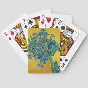 Jeu De Cartes Vase Van Gogh avec Iris Classic Impressionnisme
