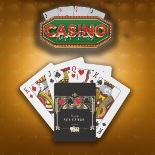 Jeu De Cartes Vegas Casino Royale Grand 40e anniversaire