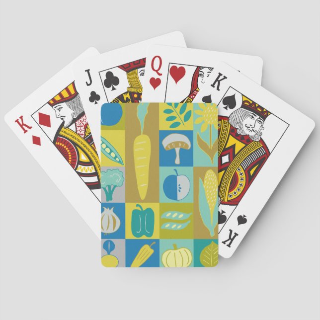 Jeu De Cartes Veggie Blocks II (dos)