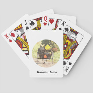 Jeu De Cartes Véhicules tirés par des chevaux, Kalona, Iowa