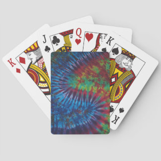 Jeu De Cartes Vélo à teinture à carreaux à carreaux